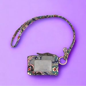 Vera Bradley Lanyard with Cardholder